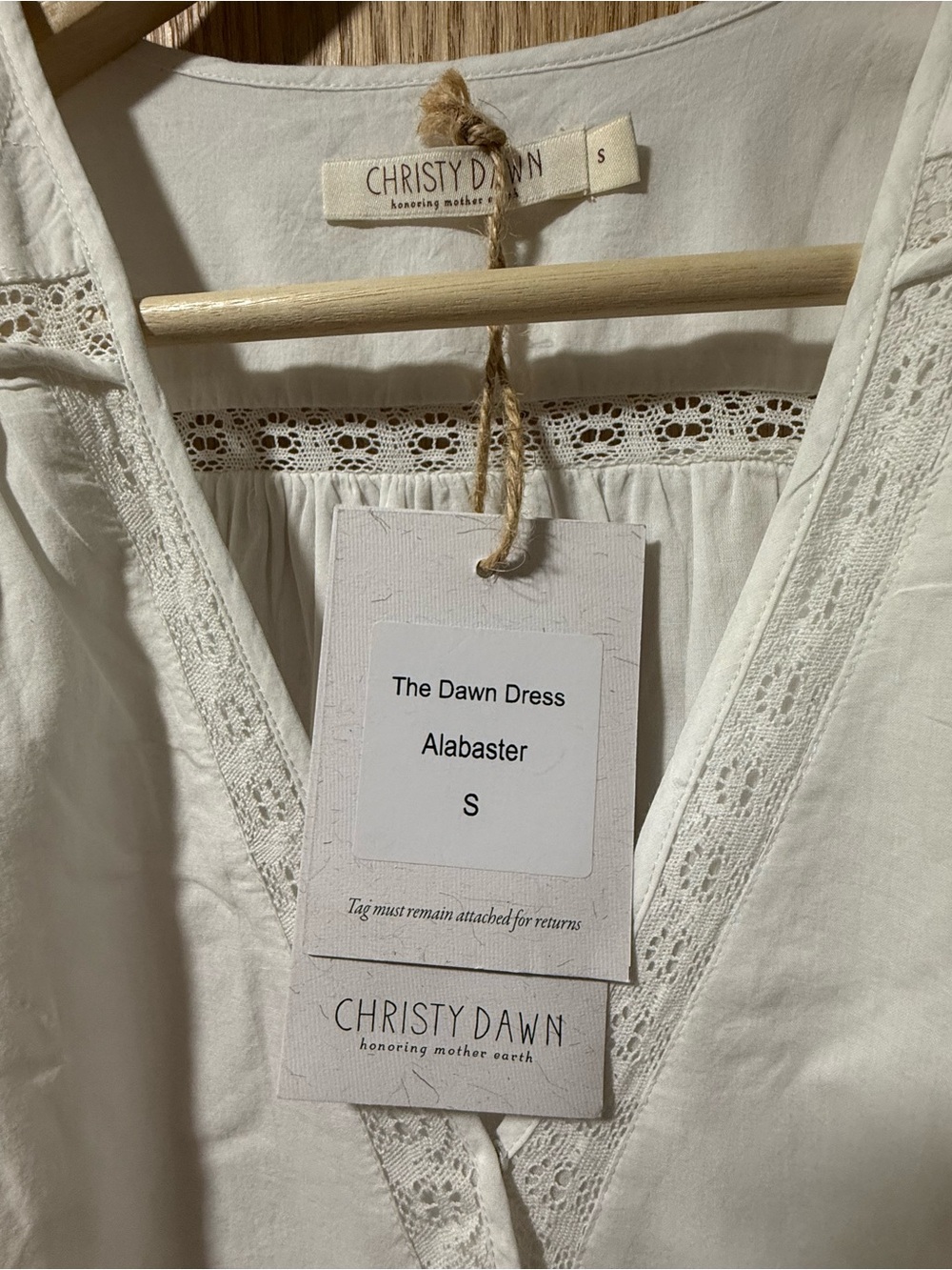 The Dawn Dress | Alabaster - Picture 8 of 8